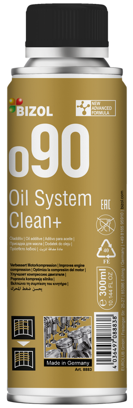 موتور شو و مکمل شستشوی سیستم روغن بیزول مدل Clean o90