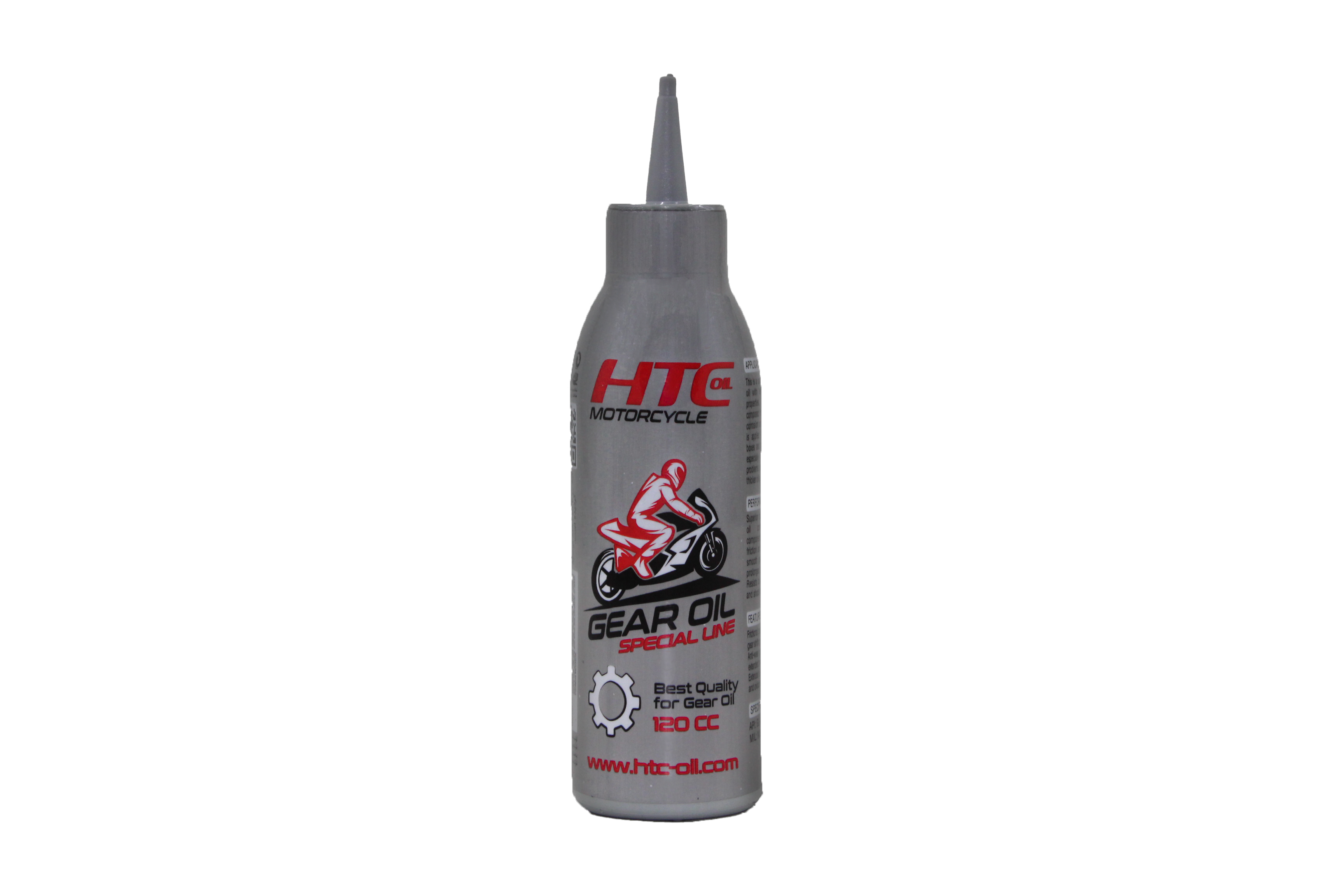 روغن گیربکس موتورسیکلت HTC گرید 75w80 حجم ۱۲۰ سی‌سی